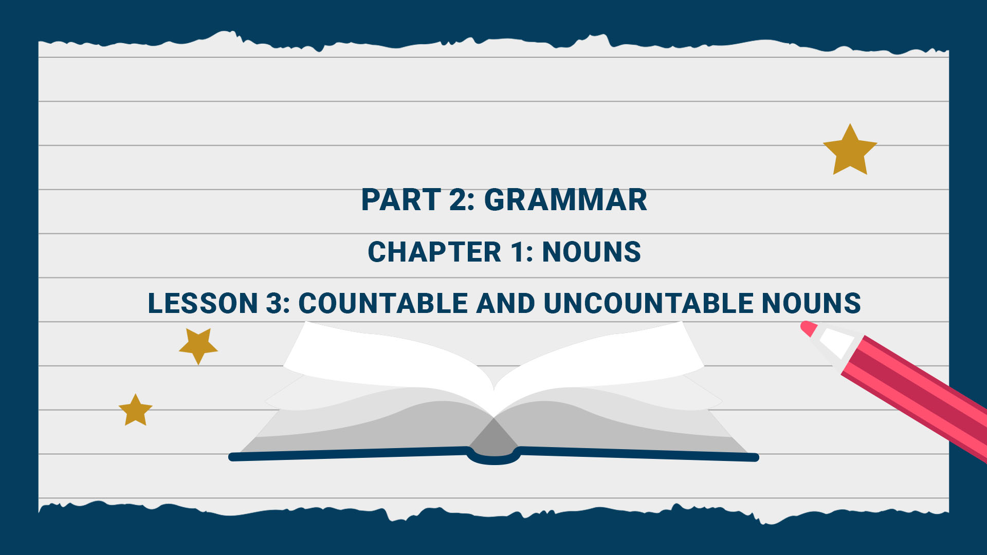 Chapter 1: Nouns - Lesson 1: Abstract and Concrete Nouns